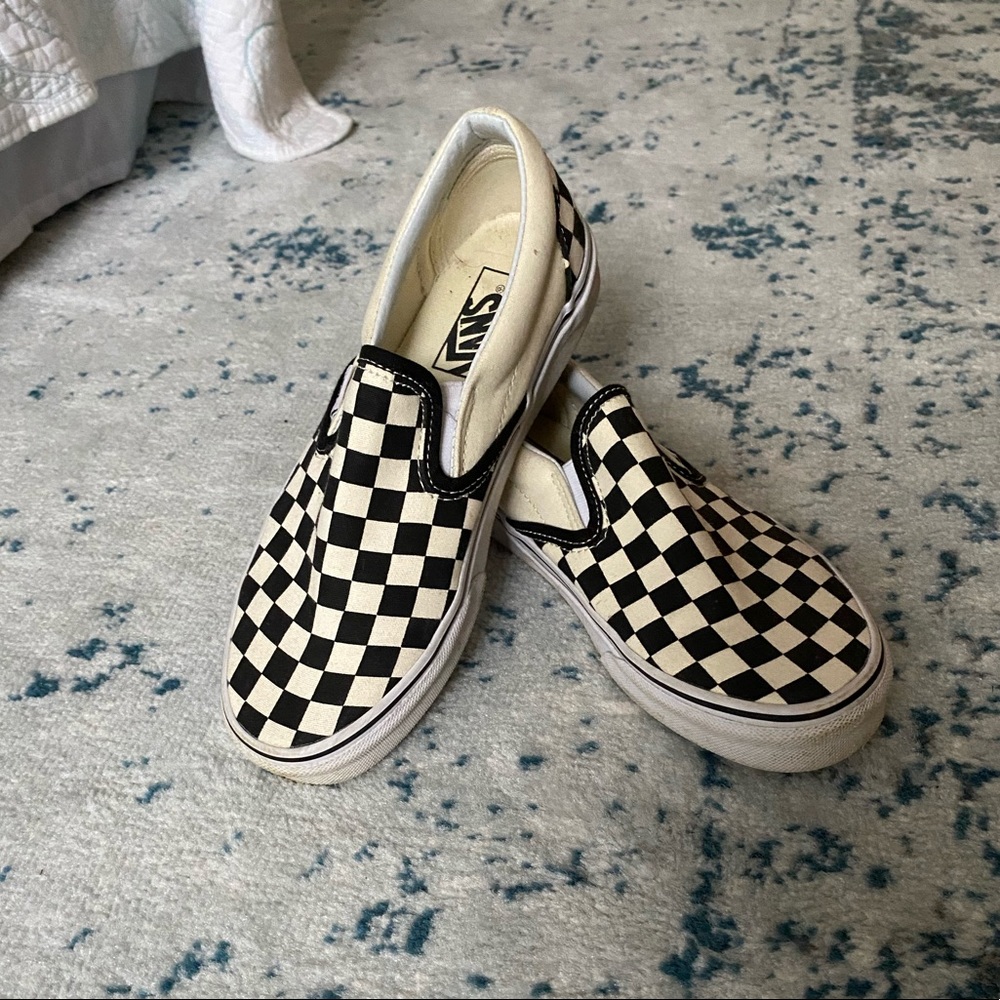 Checkerboard Vans